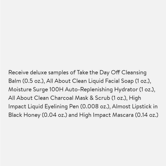 New Clinique lavender and pink 8 piece cosmetics travel set - Picture 7 of 7